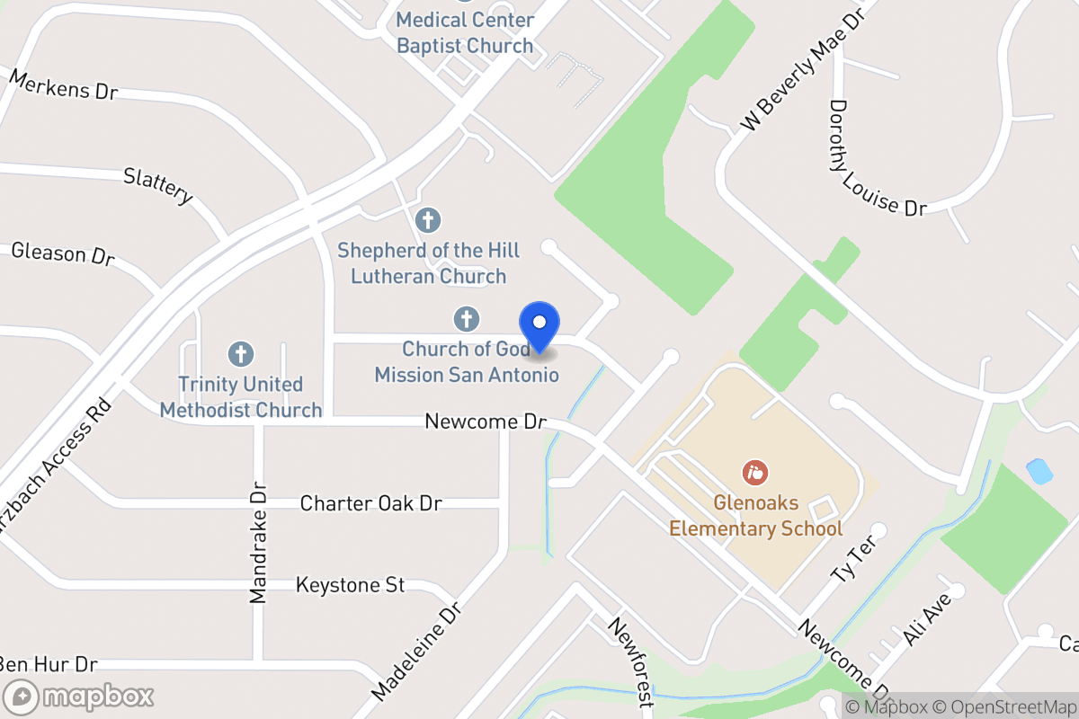 Map of 5230  King George Dr