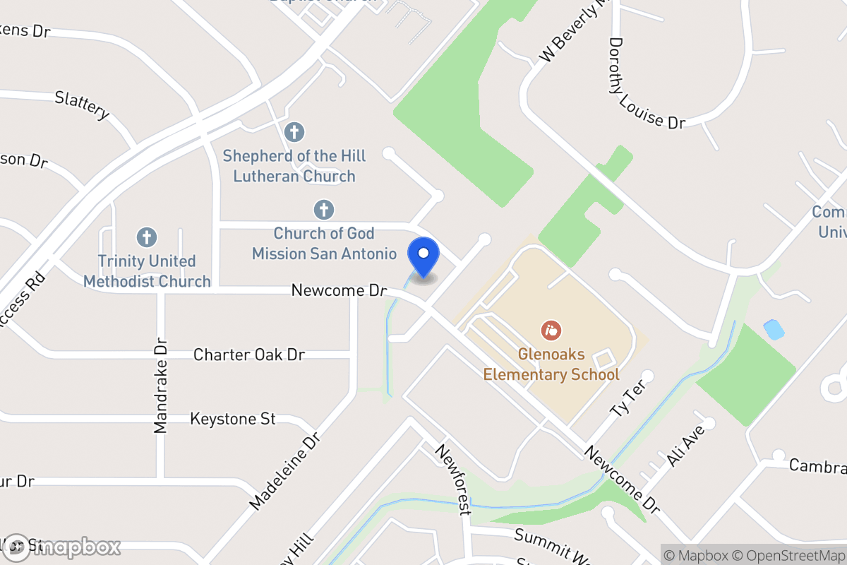 Map of 6803  King Louis Dr