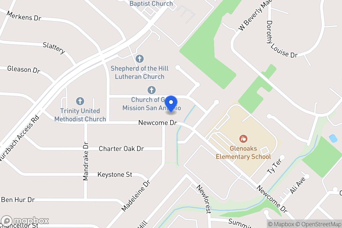 Map of 5151  Newcome Dr