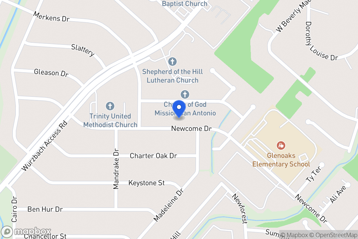 Map of 5211  Newcome Dr