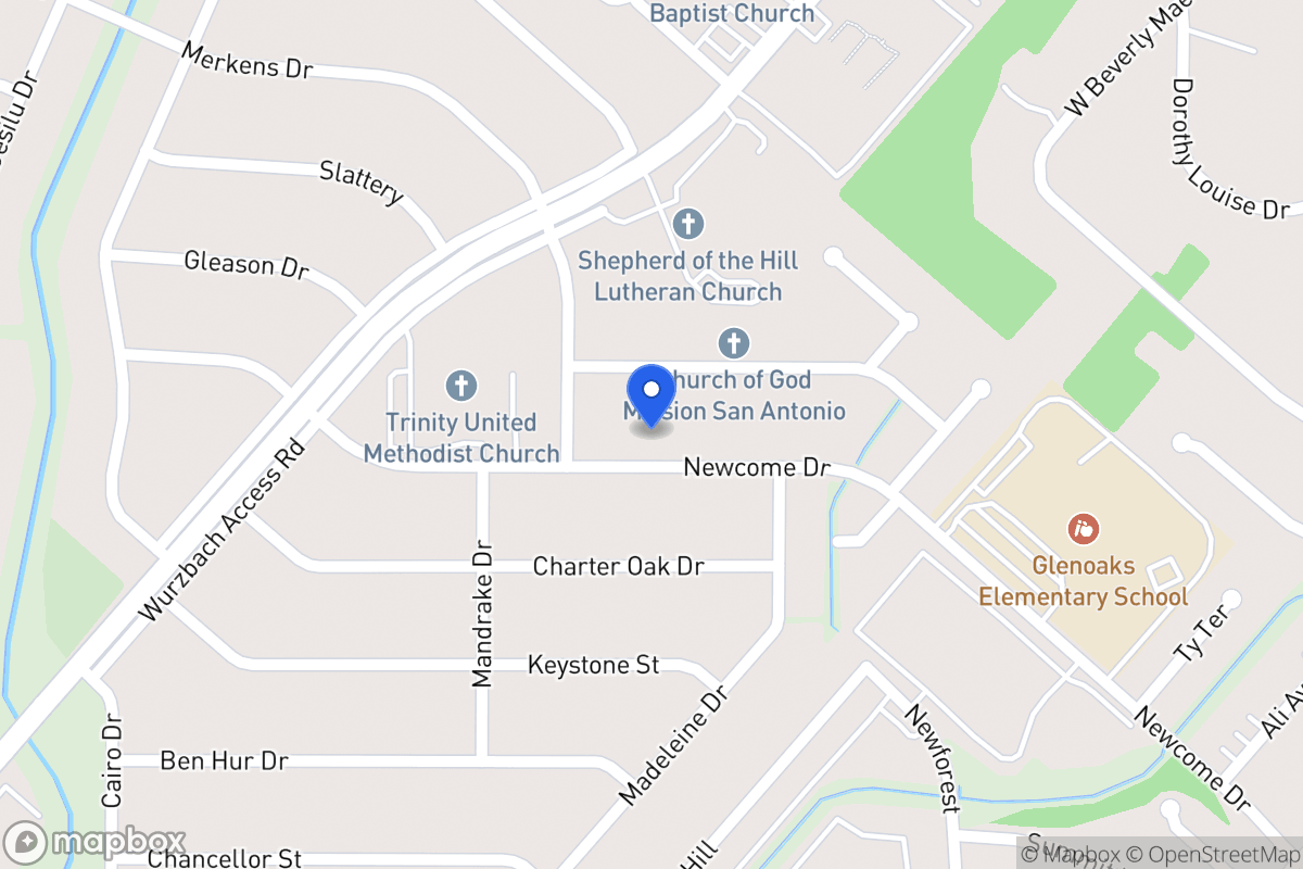 Map of 5219  Newcome Dr