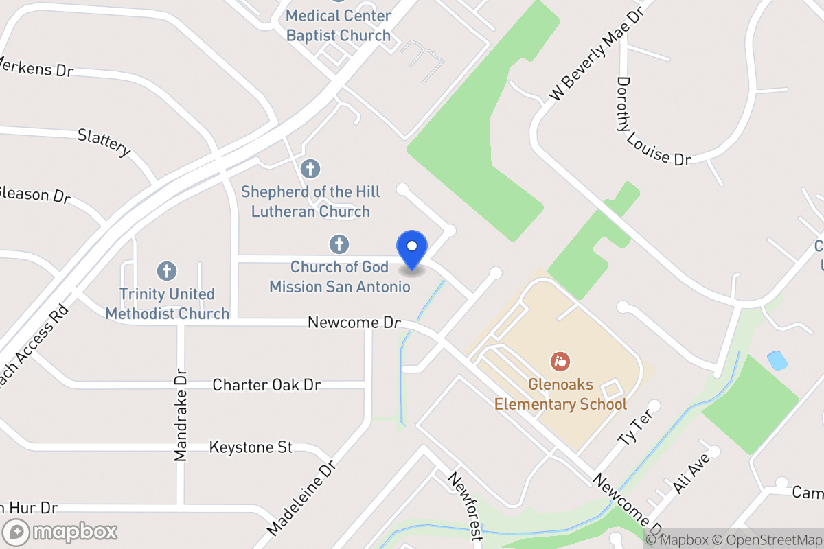 Map of 5222  King George Dr