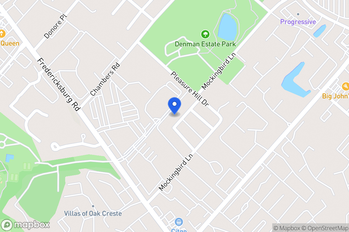 Map of 7609 N Songbird Ln