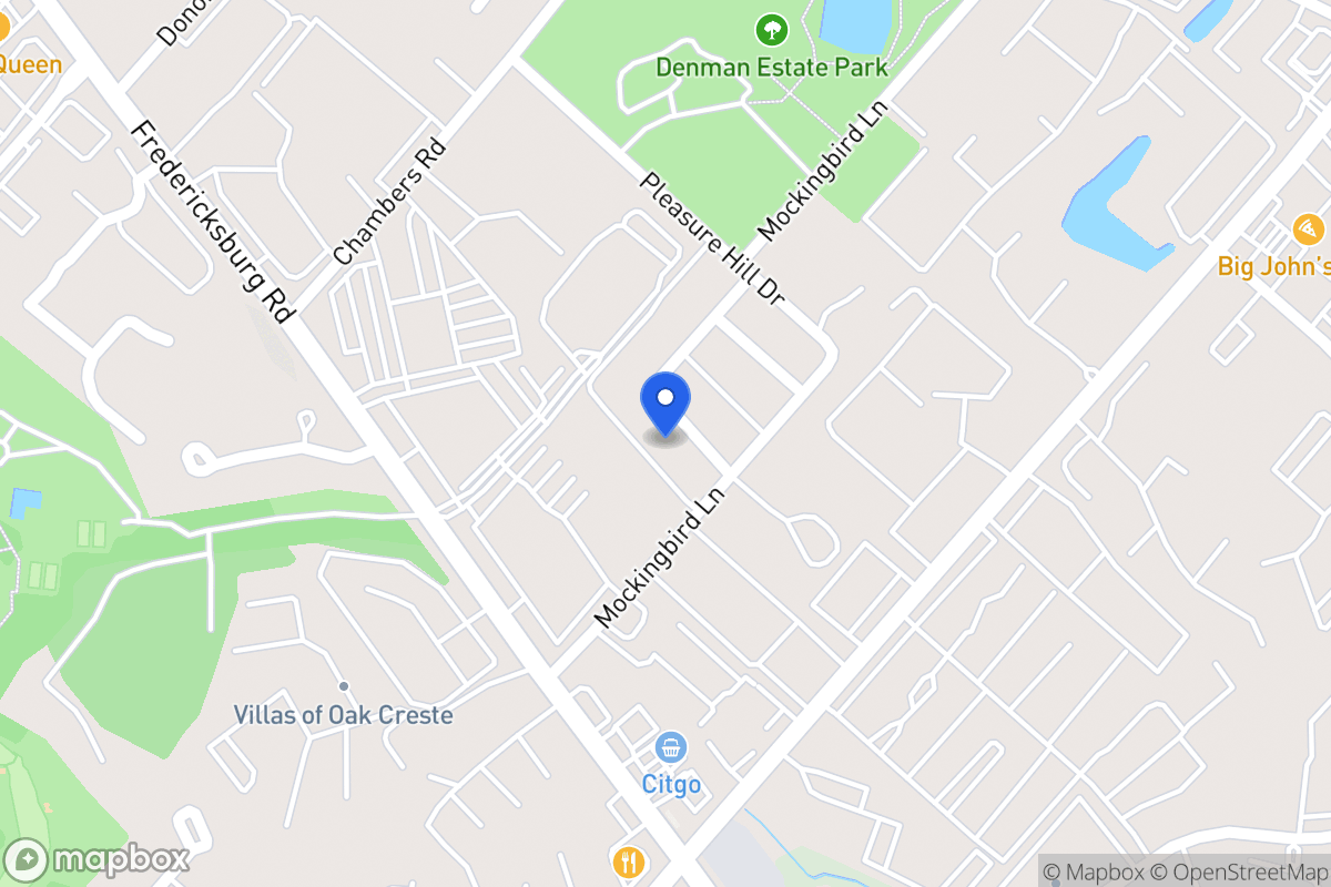 Map of 3809 W Songbird Ln