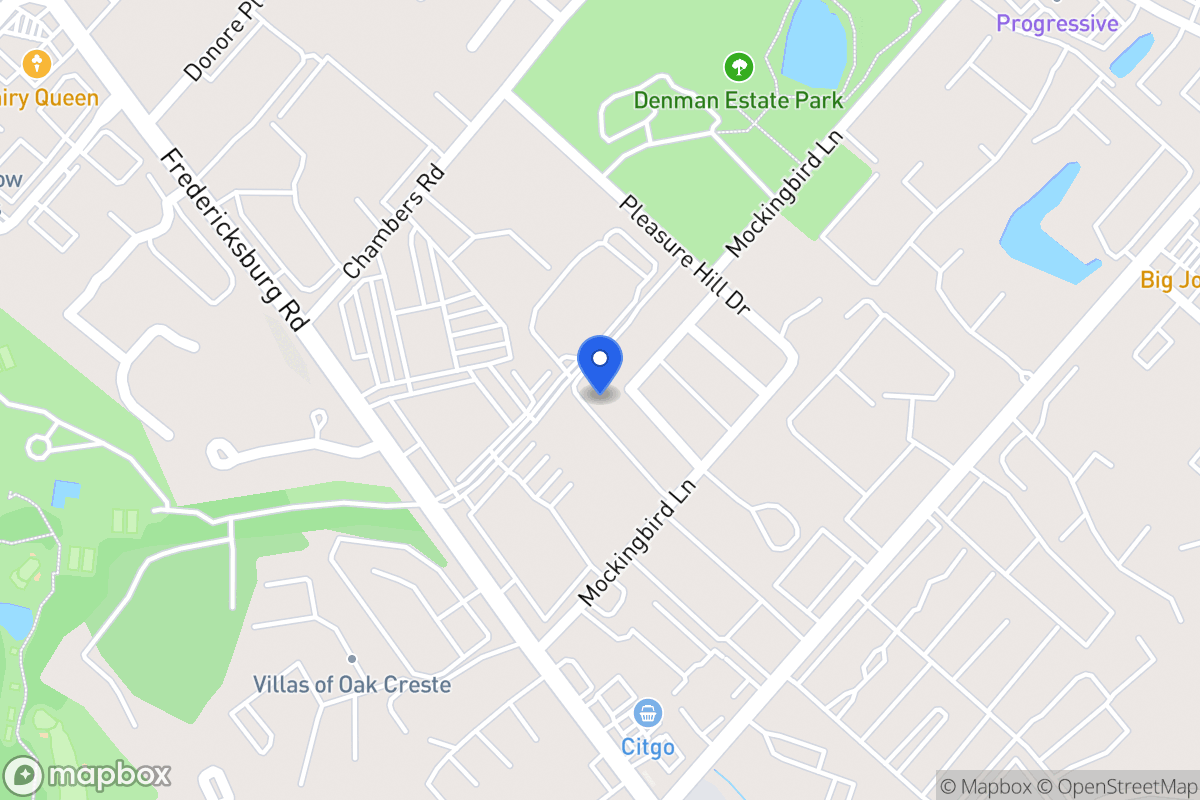 Map of 3817 W Songbird Ln