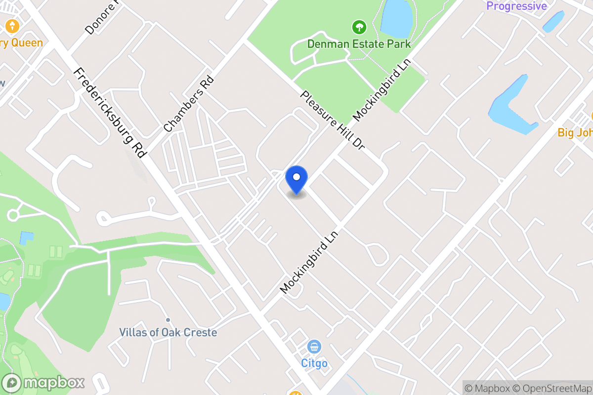 Map of 3815 W Songbird Ln