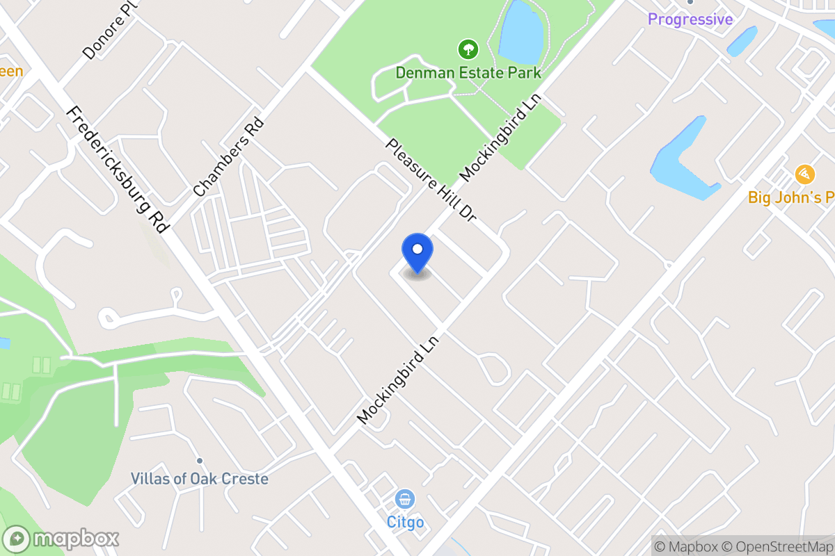 Map of 3812 W Songbird Ln