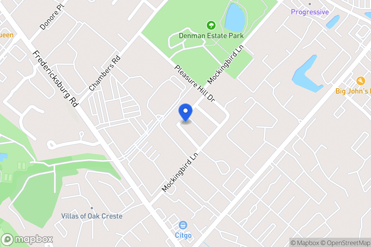 Map of 3814 W Songbird Ln