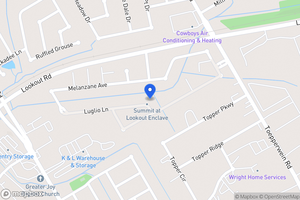 Map of 6423  Luglio Ln