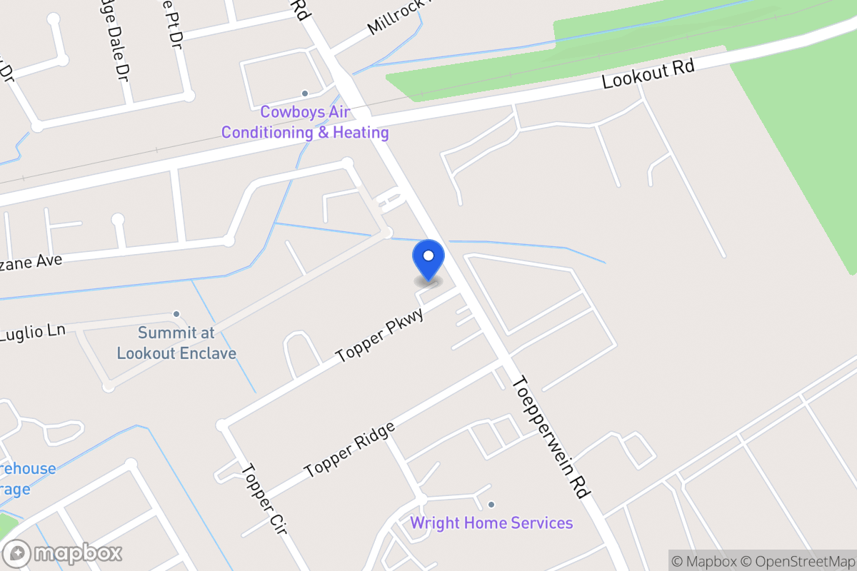Map of 14115  Toepperwein Rd