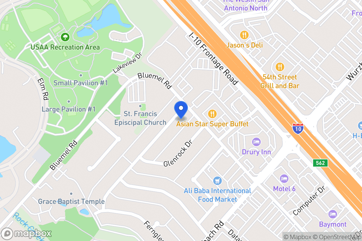 Map of 4006  Mount Laurel Dr