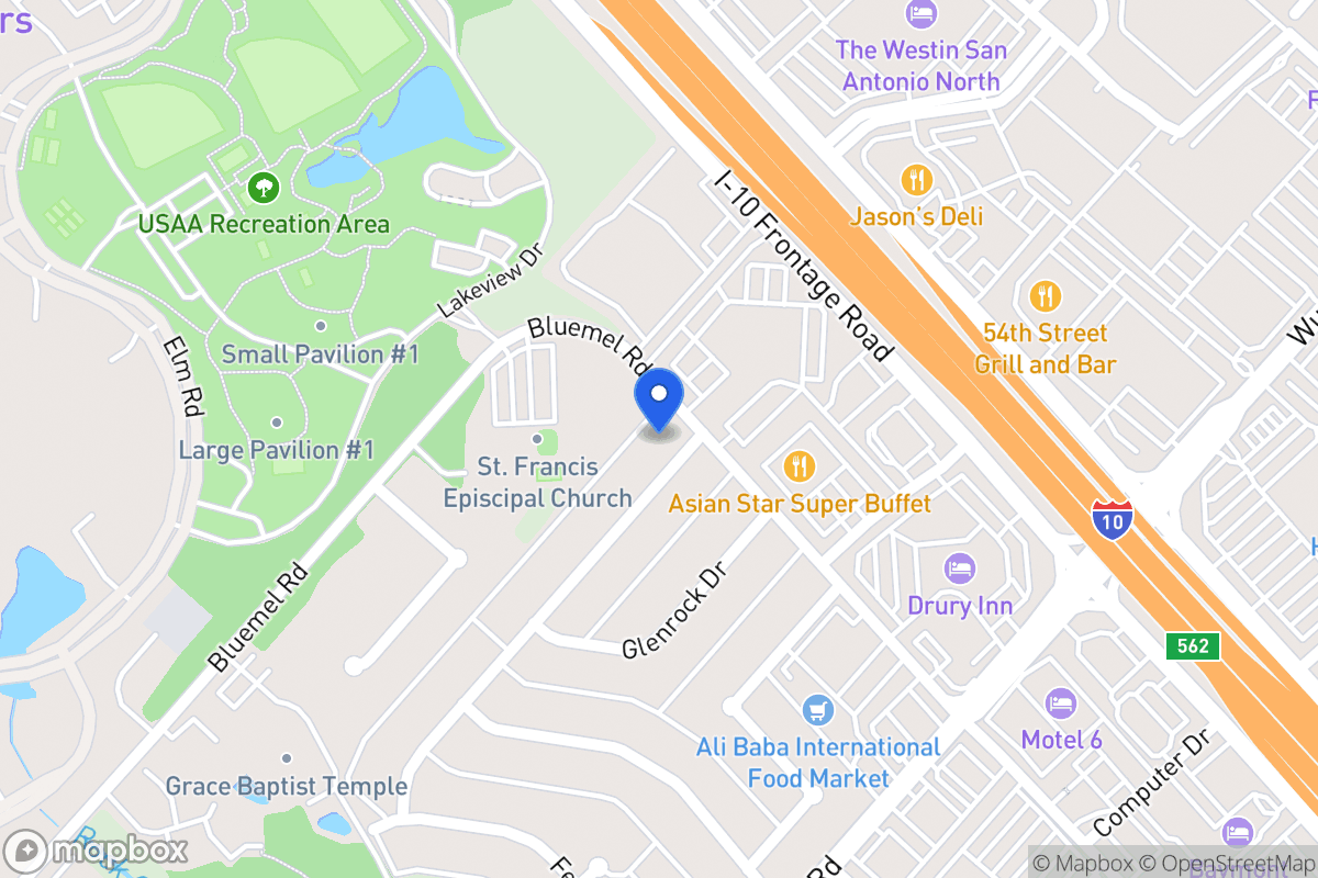 Map of 4007  Mount Laurel Dr