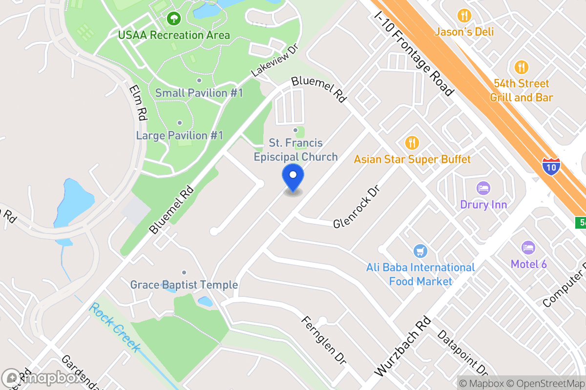 Map of 4035  Mount Laurel Dr