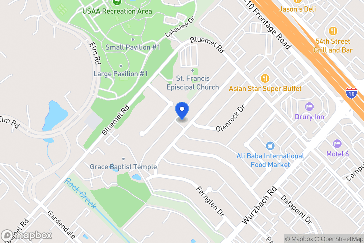 Map of 4103  Mount Laurel Dr