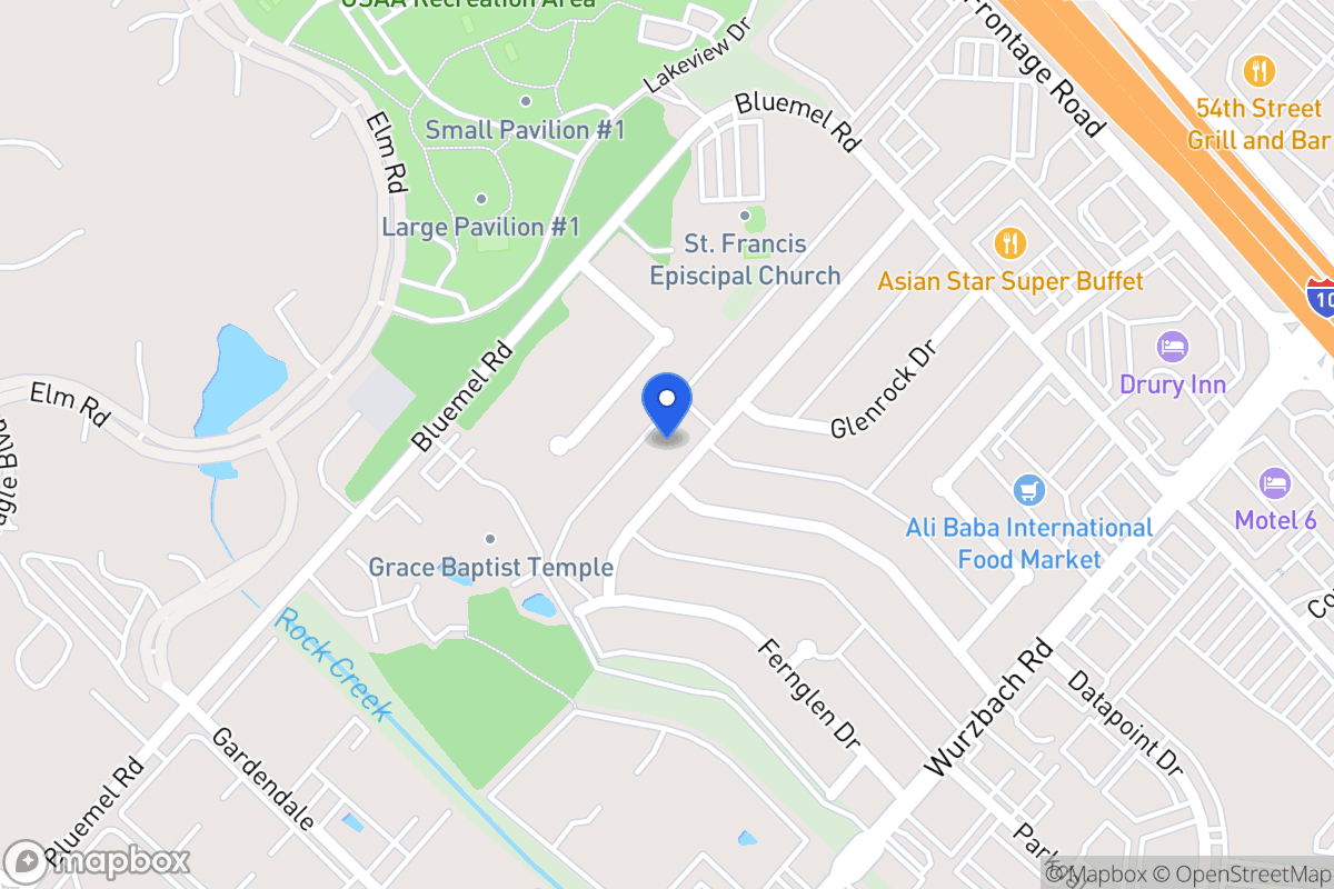 Map of 4111  Mount Laurel Dr