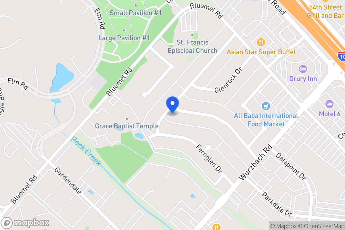 Map of 4118  Mount Laurel Dr