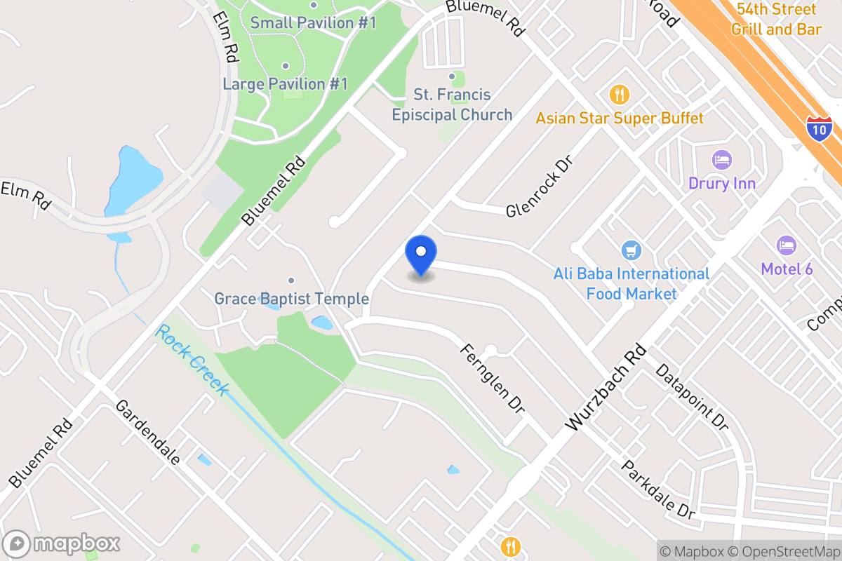 Map of 9423  Ranchero St