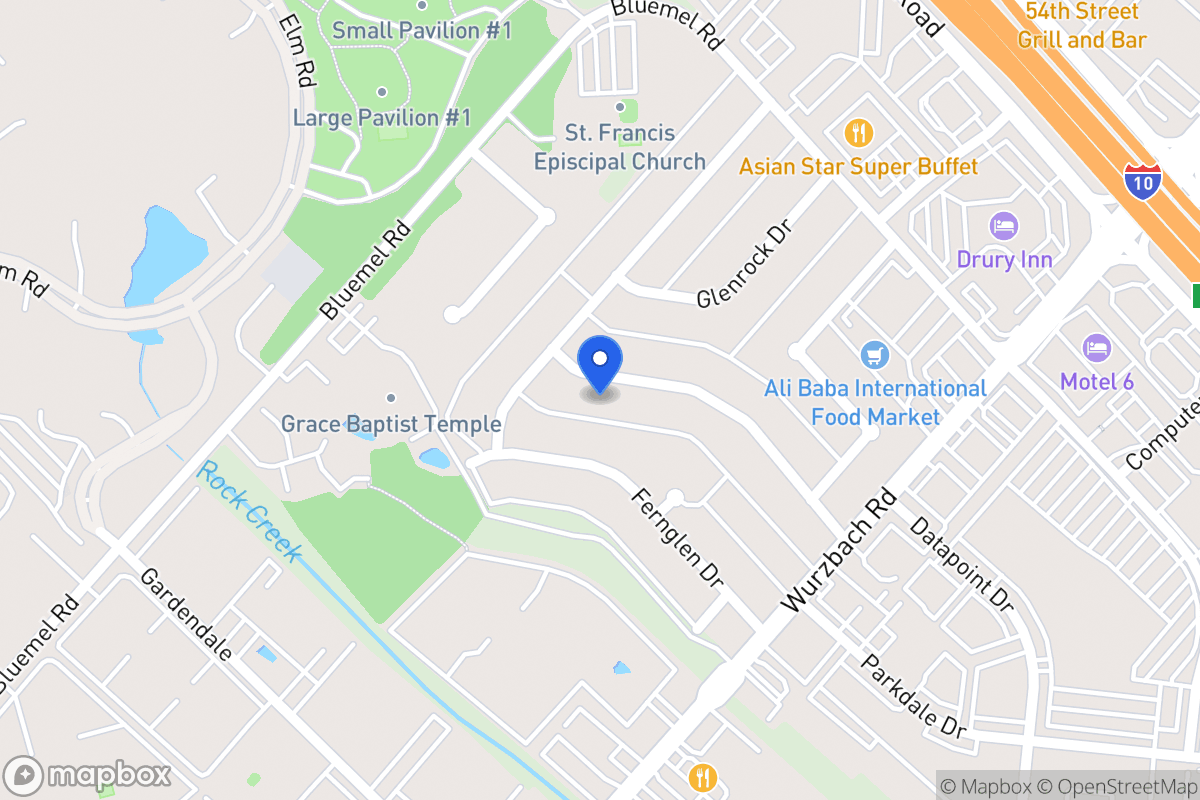 Map of 9419  Ranchero St