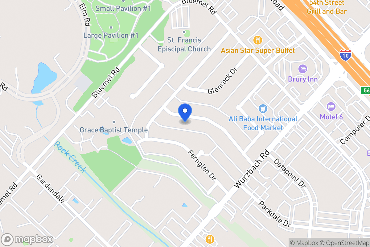Map of 9415  Ranchero St
