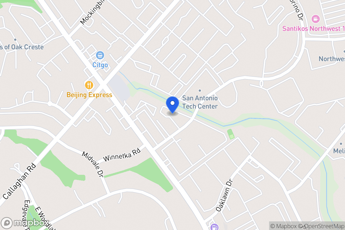Map of 3411  Magic Dr