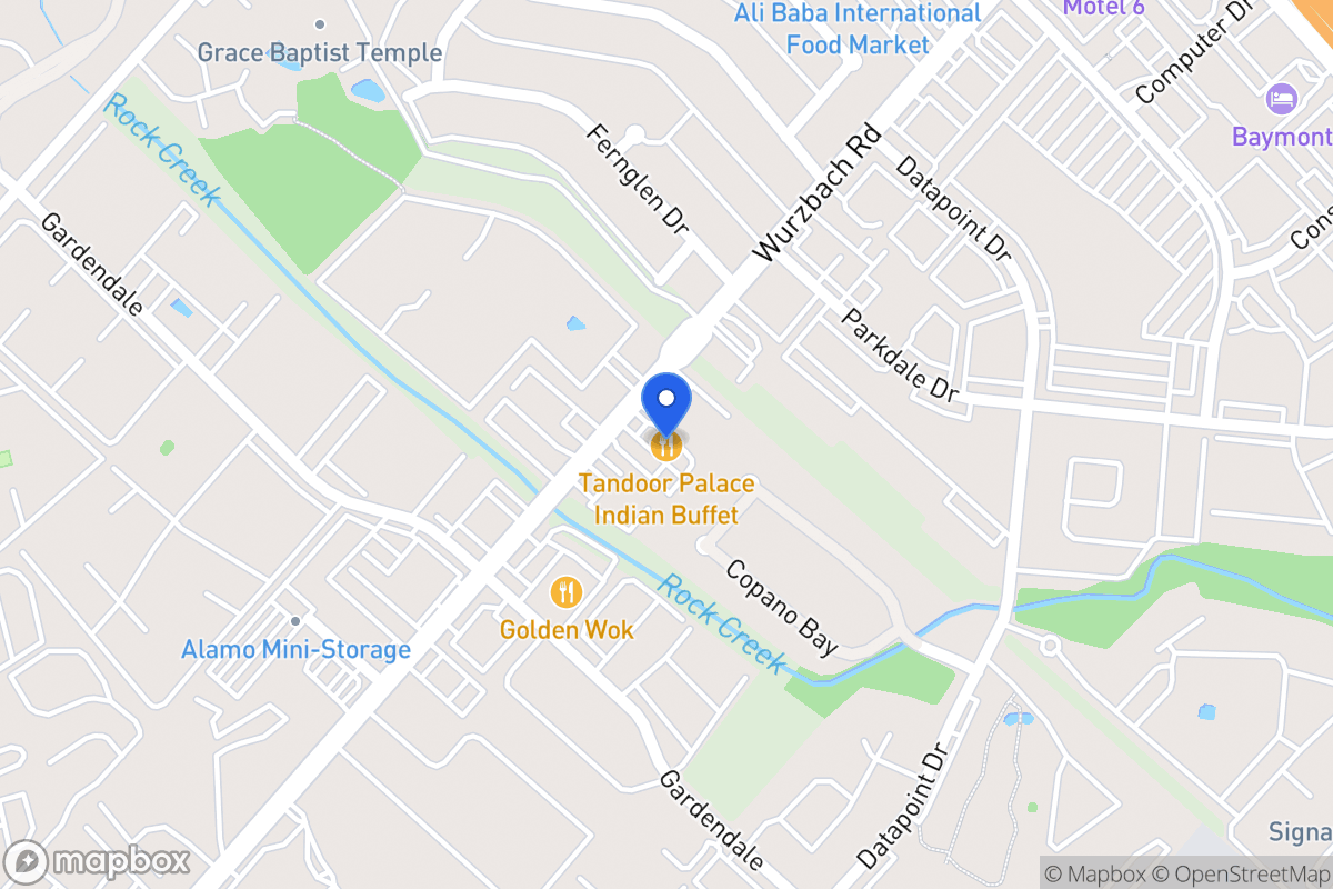Map of 9002  Wurzbach Rd
