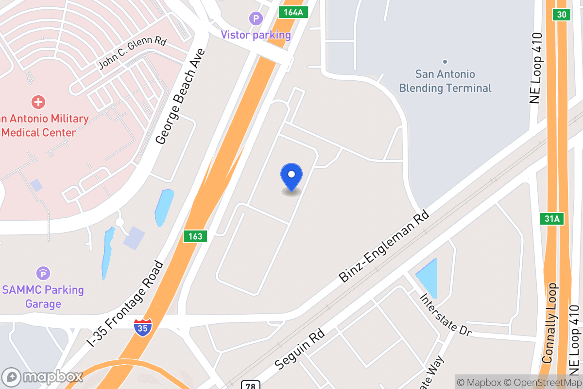 Map of 4210 N Ih 35