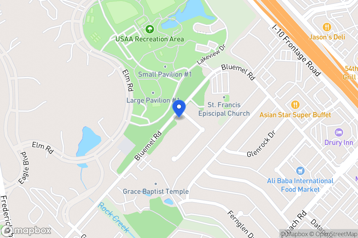 Map of 9721  Laurel Oaks St