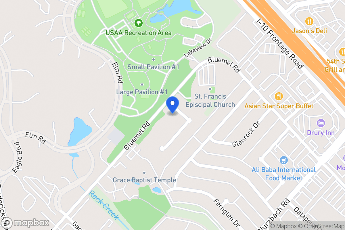 Map of 9715  Laurel Oaks St