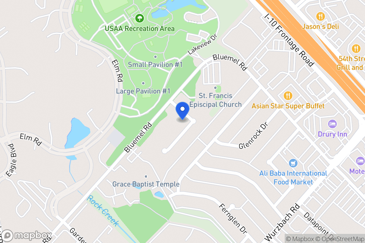 Map of 9711  Laurel Oaks St