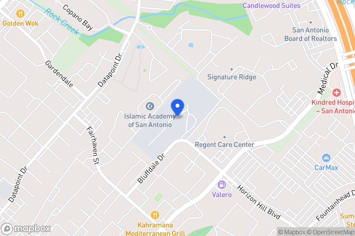Map of 4641  Bluffcreek Dr