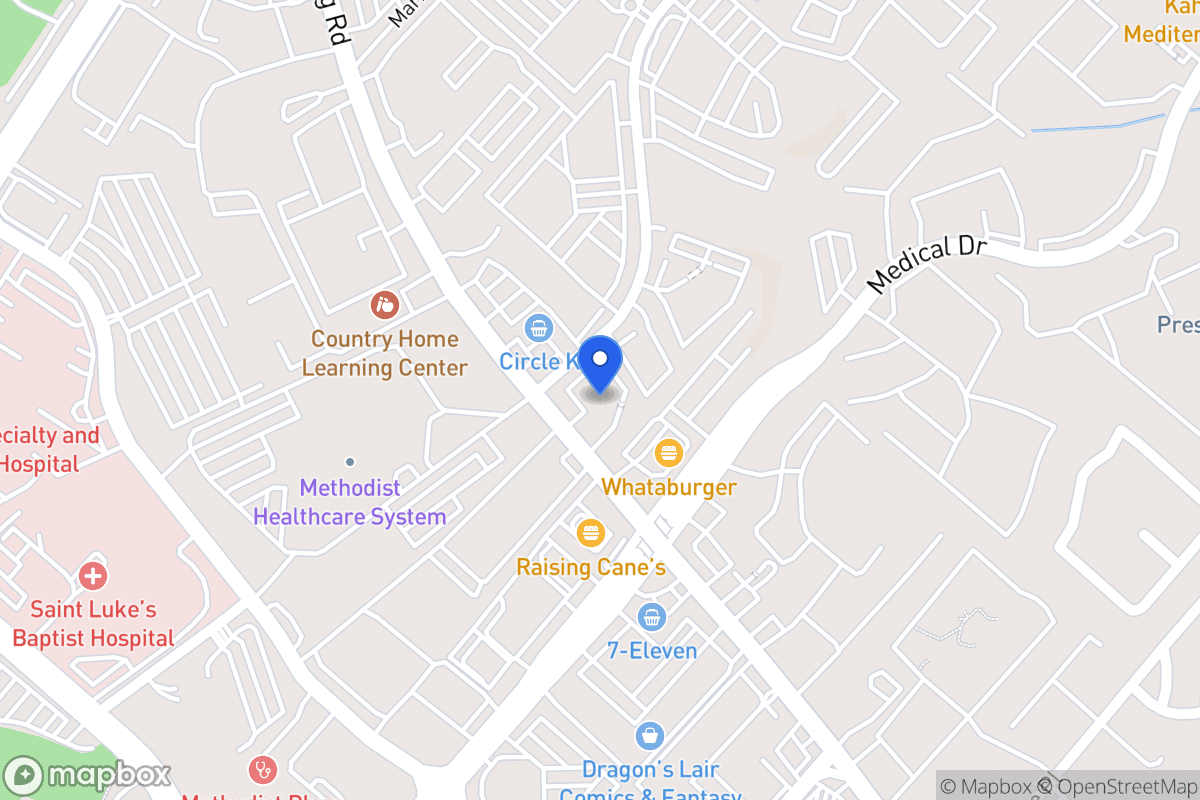 Map of 8056  Fredericksburg Rd