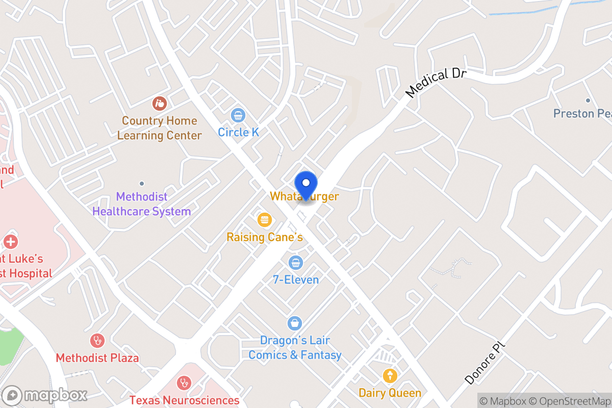 Map of 8002  Fredericksburg Rd
