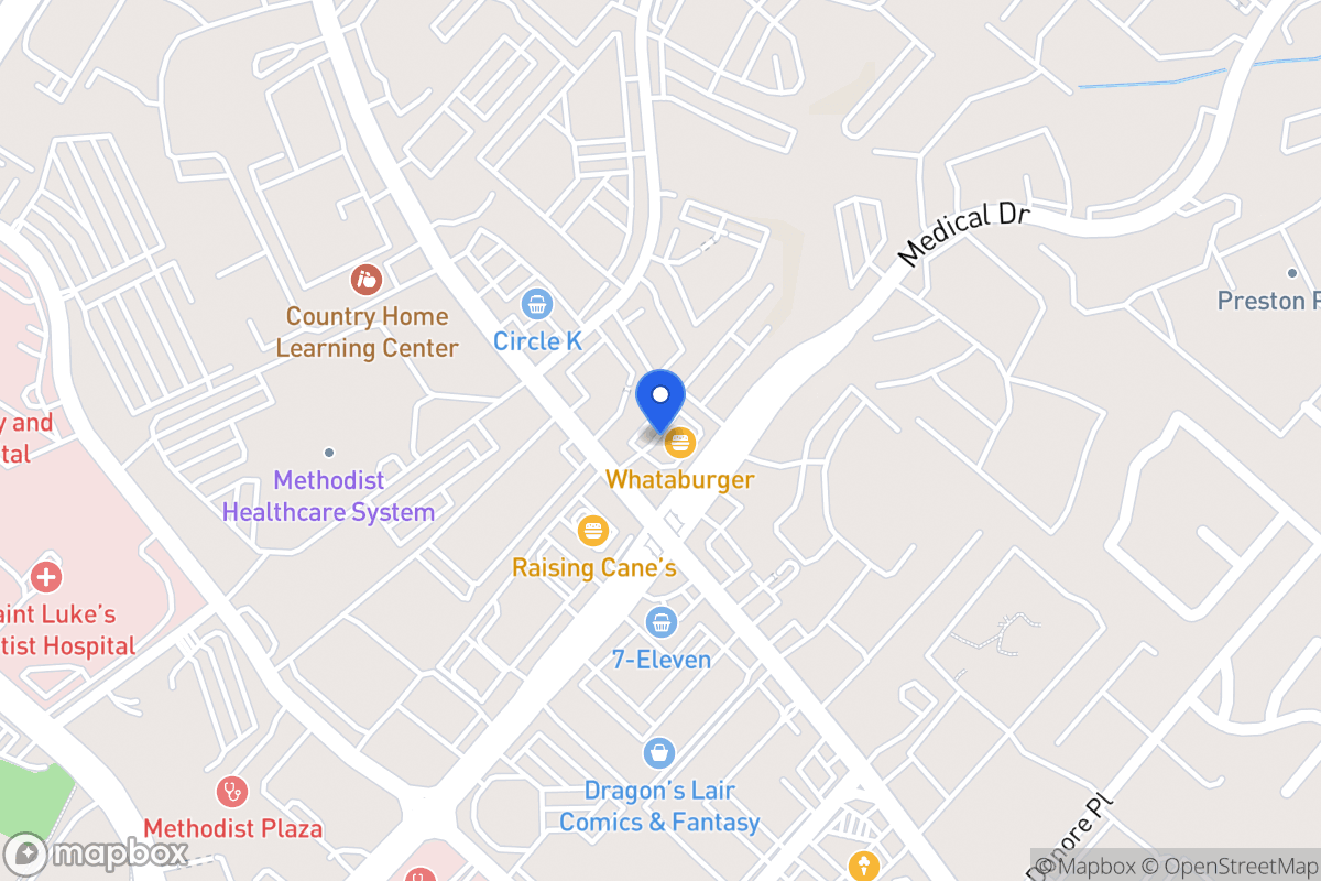 Map of 8036  Fredericksburg Rd