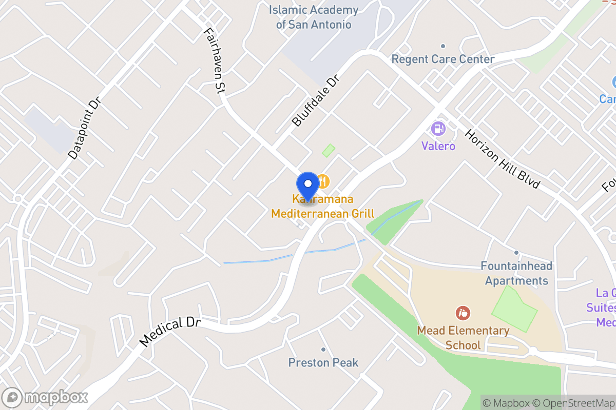 Map of 4107  Medical Dr
