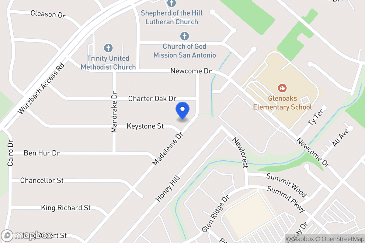 Map of 5203  Keystone
