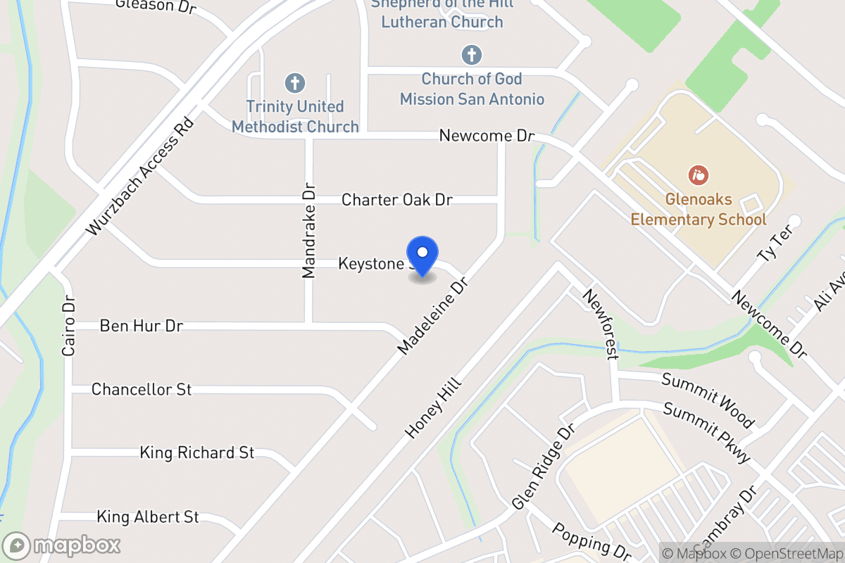 Map of 5208  Keystone