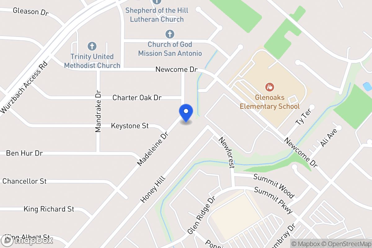 Map of 6622  Madeleine Dr