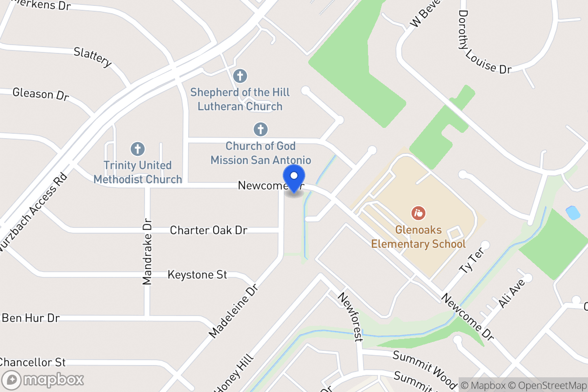 Map of 6718  Madeleine Dr