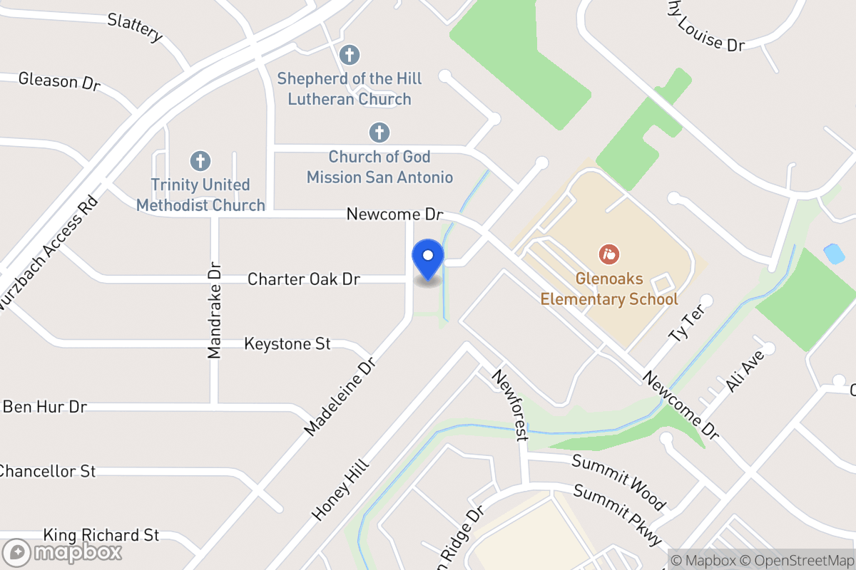 Map of 6706  Madeleine Dr