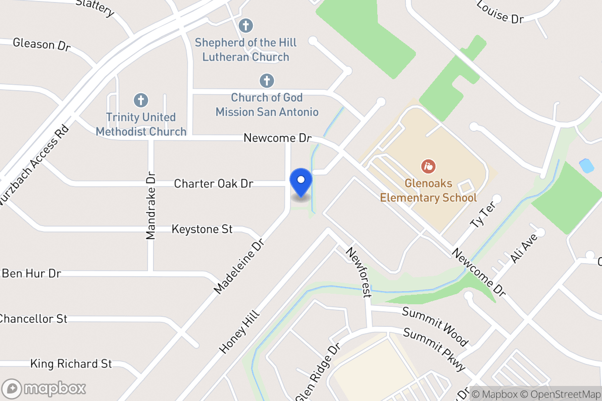 Map of 6702  Madeleine Dr
