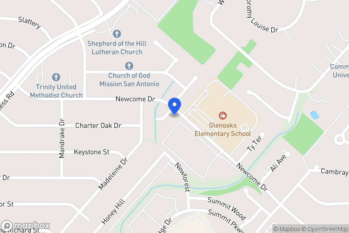 Map of 6714  King Louis Dr