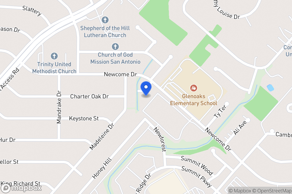 Map of 6706  King Louis Dr