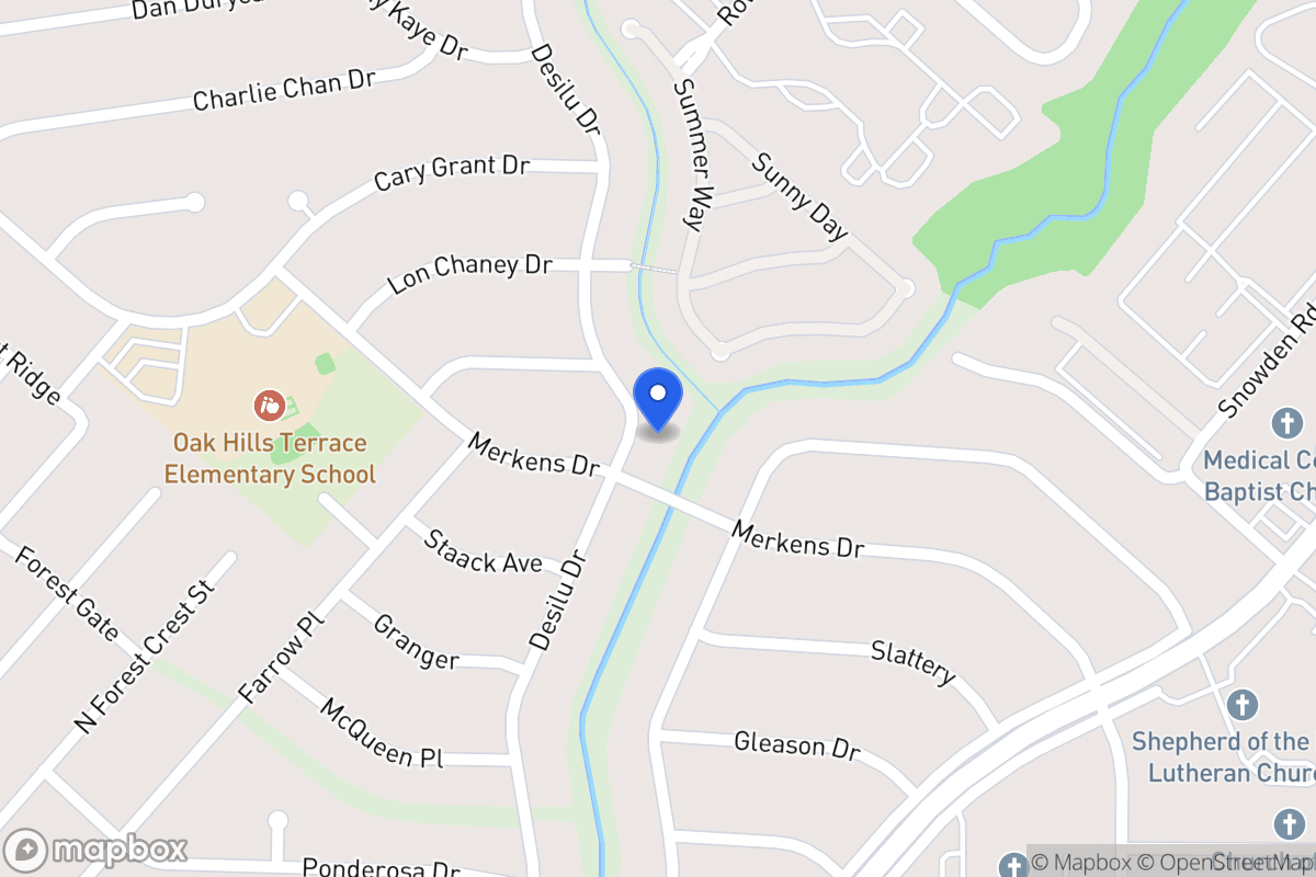 Map of 7106  Desilu Dr