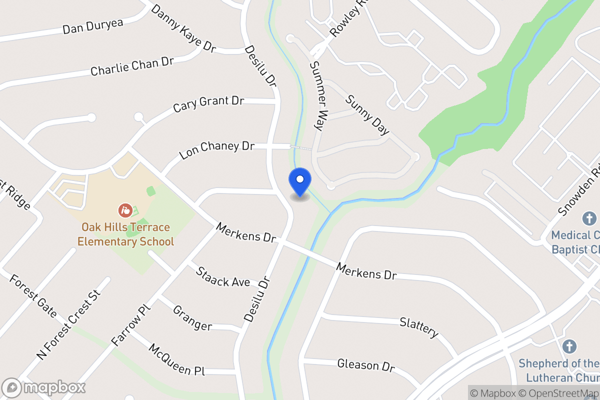 Map of 7114  Desilu Dr