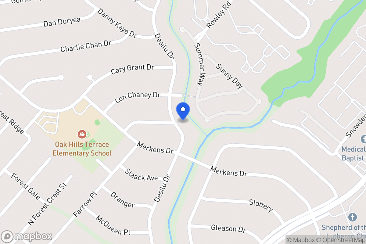 Map of 7118  Desilu Dr