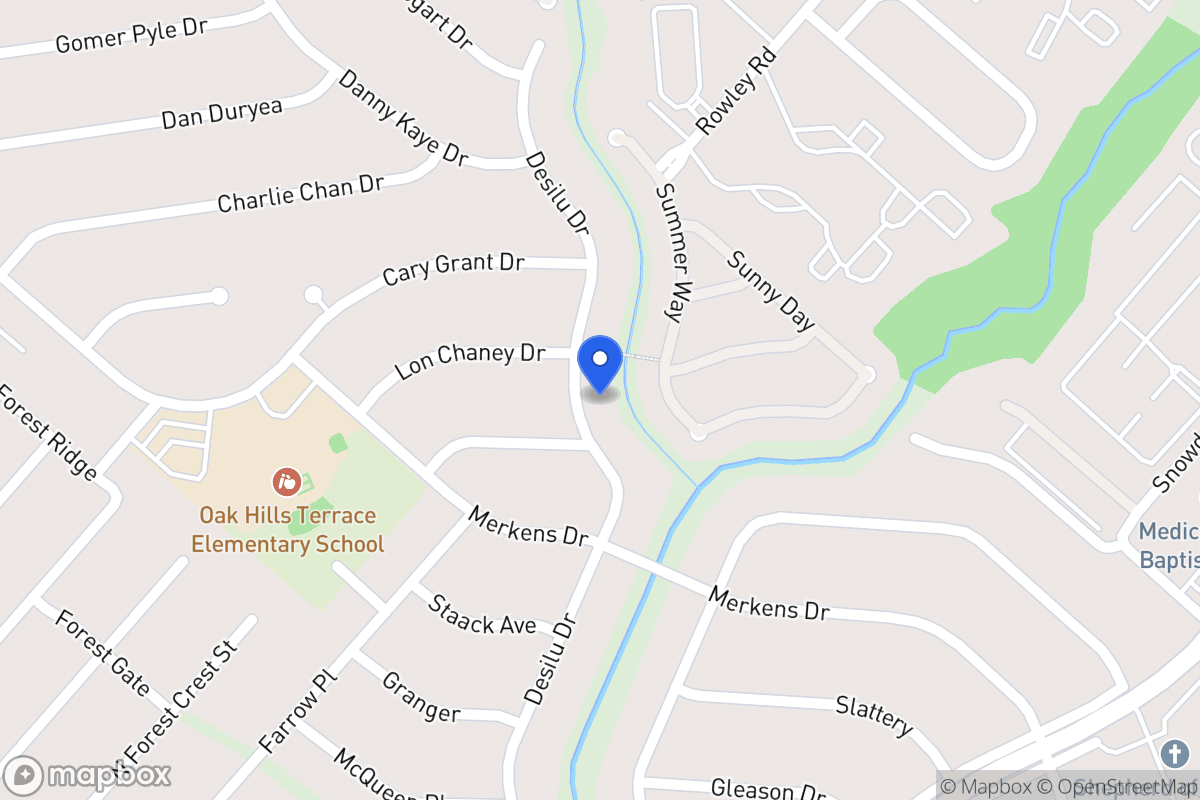 Map of 7126  Desilu Dr