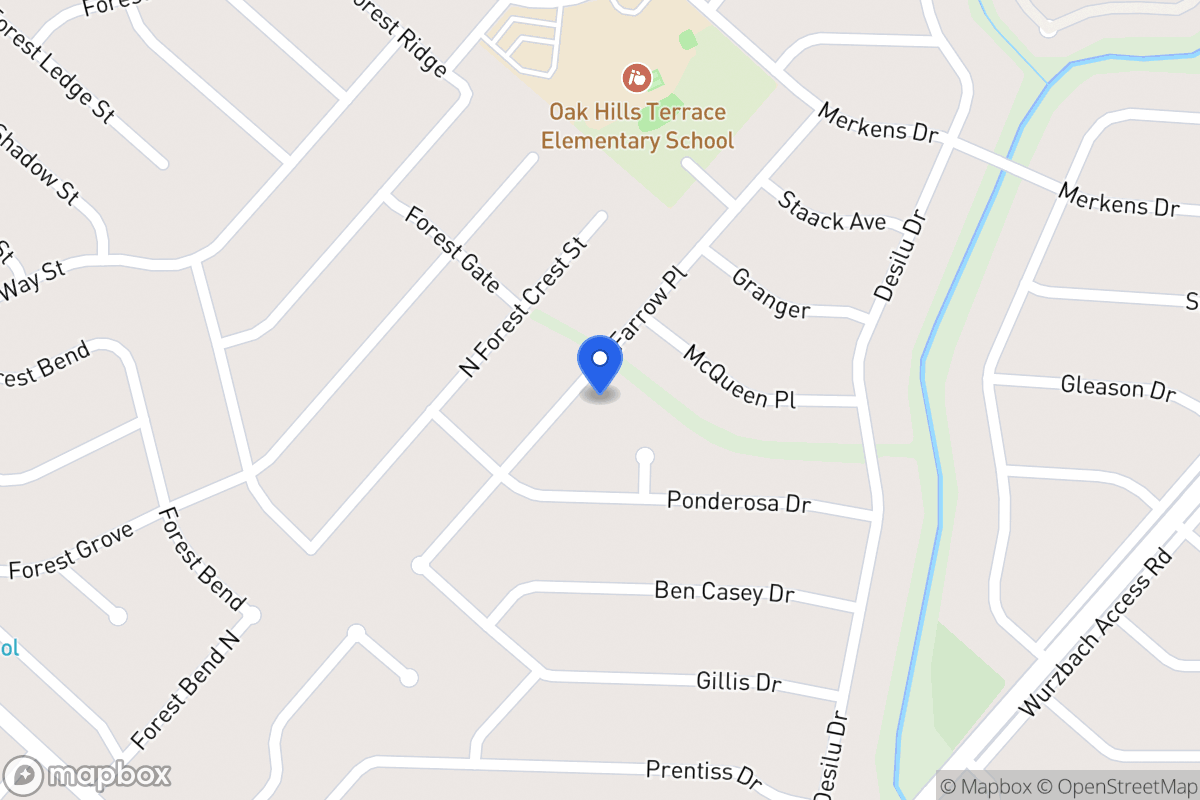 Map of 6818  Farrow Pl