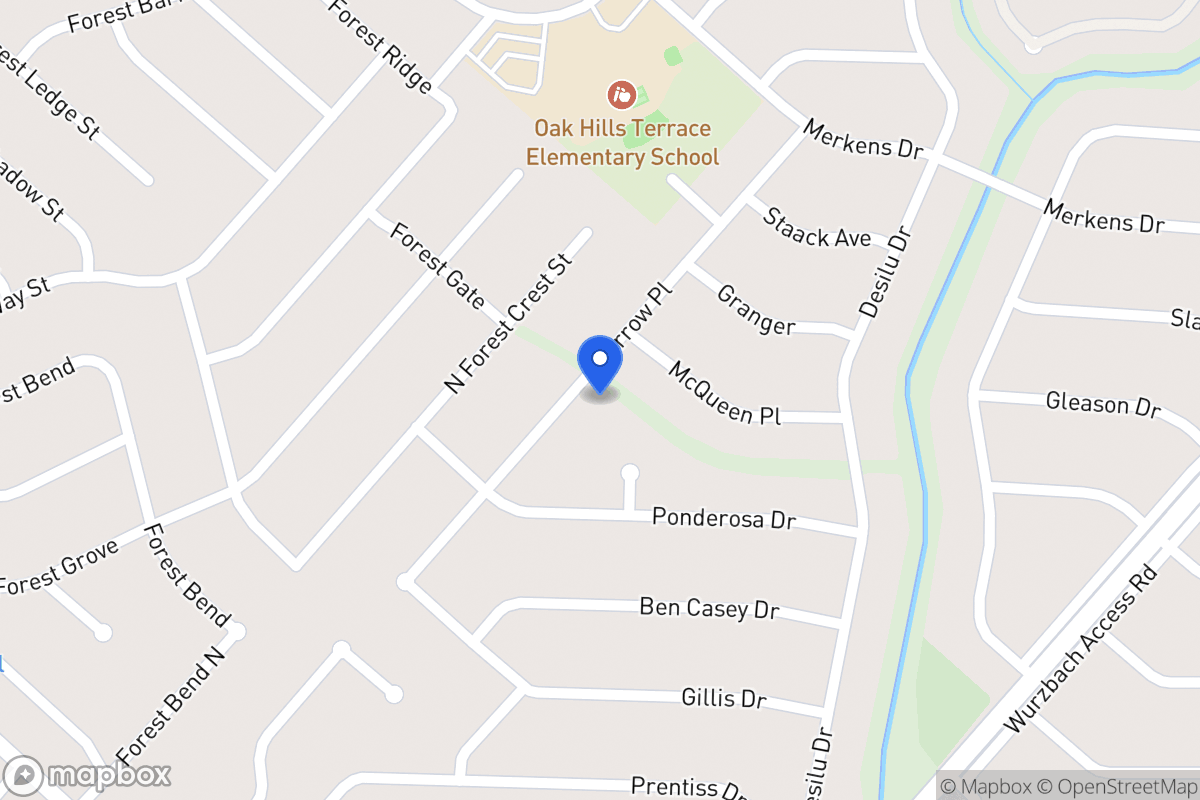 Map of 6822  Farrow Pl