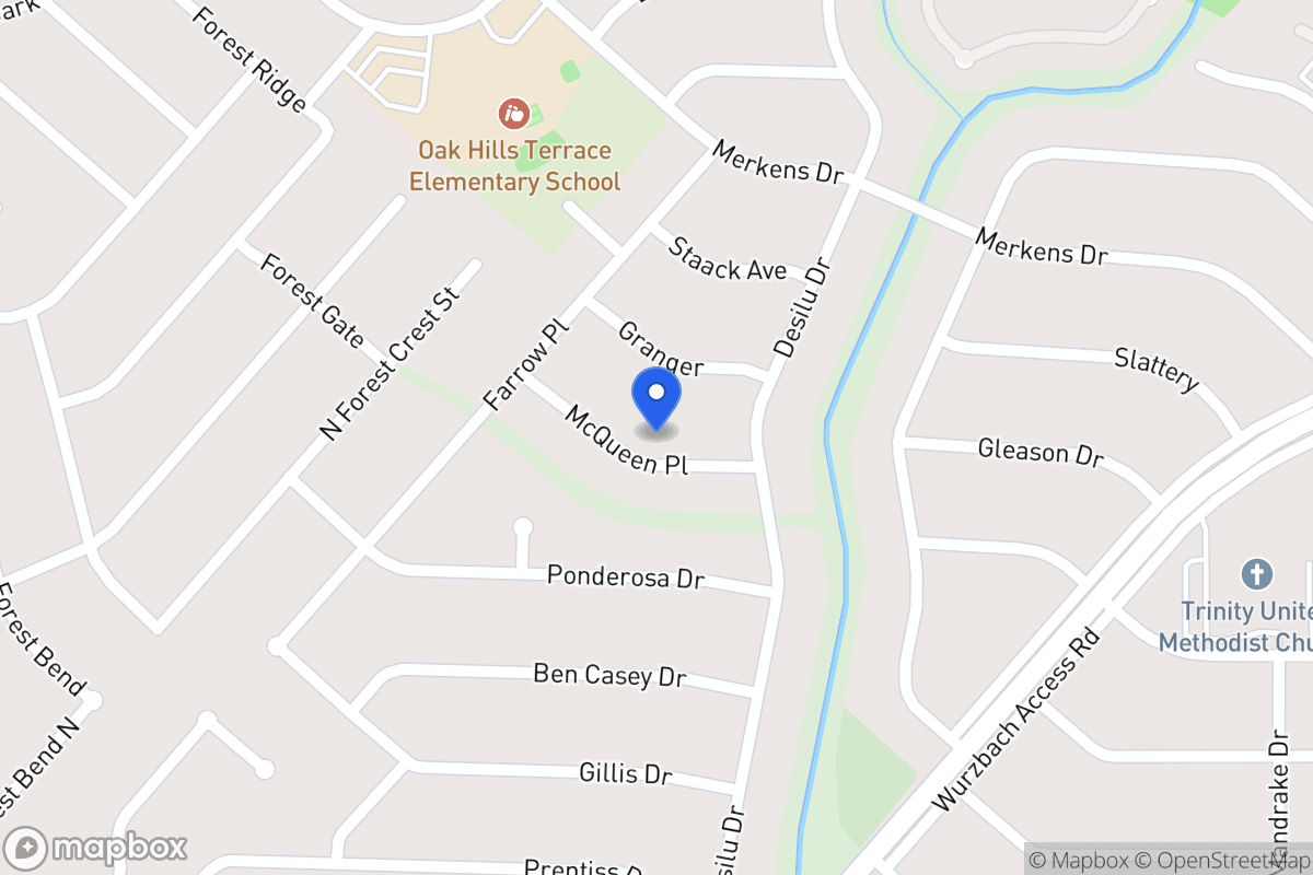 Map of 5615  Mcqueen Pl