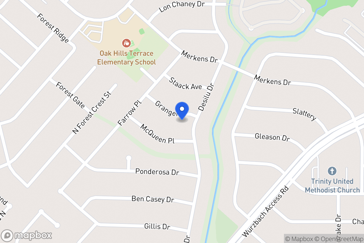 Map of 5606  Granger St